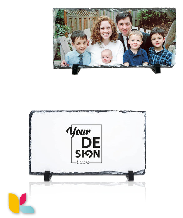 Rectangular slate to personalize
