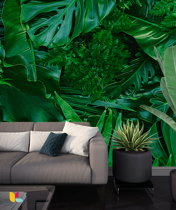 Papier peint jungle tropicale dense - Immersion en pleine nature
