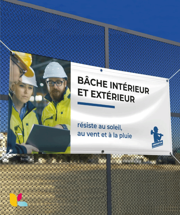 Impression sur bâche