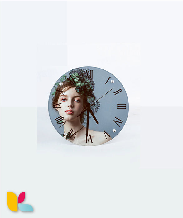 Horloge murale ronde à personnaliser