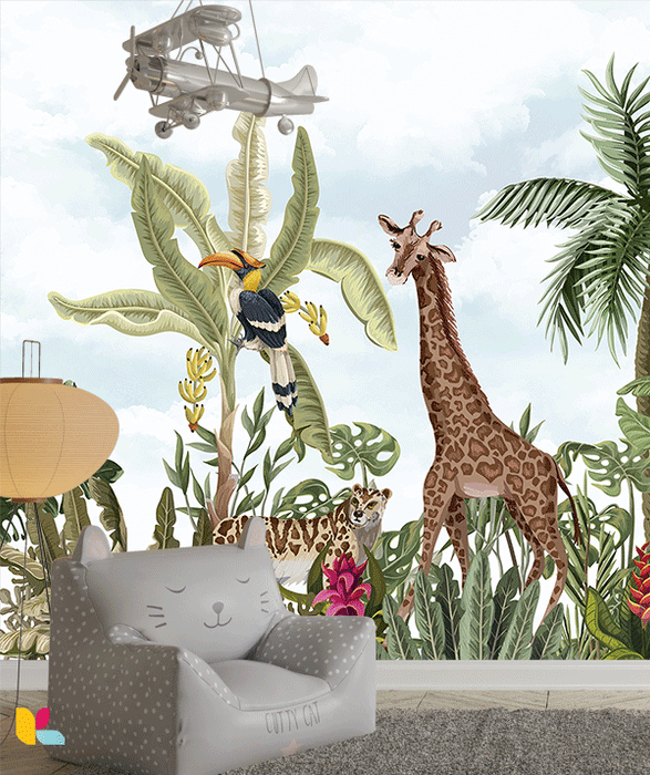 Éveil Sauvage : La Beauté de la Savane