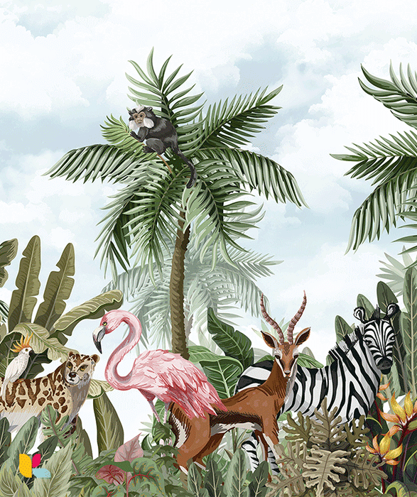 Jungle Sauvage : Évasion Naturelle et Faune Majestueuse
