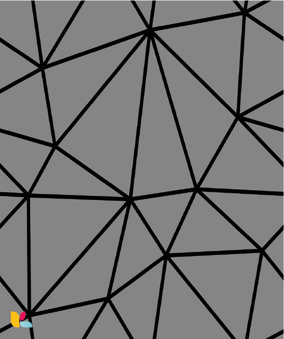 Papier Peint Géométrique Gris et Noir