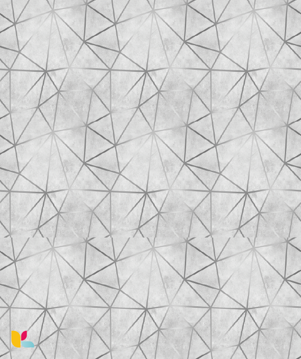 Papier peint géométrique gris clair moderne