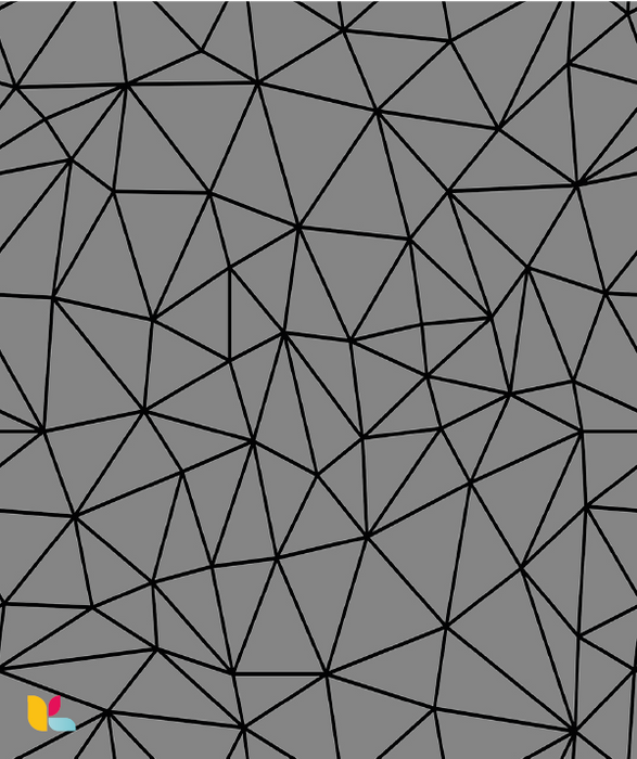 Papier Peint Géométrique Noir et Gris