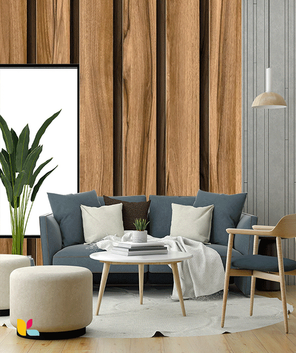 Papier Peint Effet Bardage Bois – Design Authentique