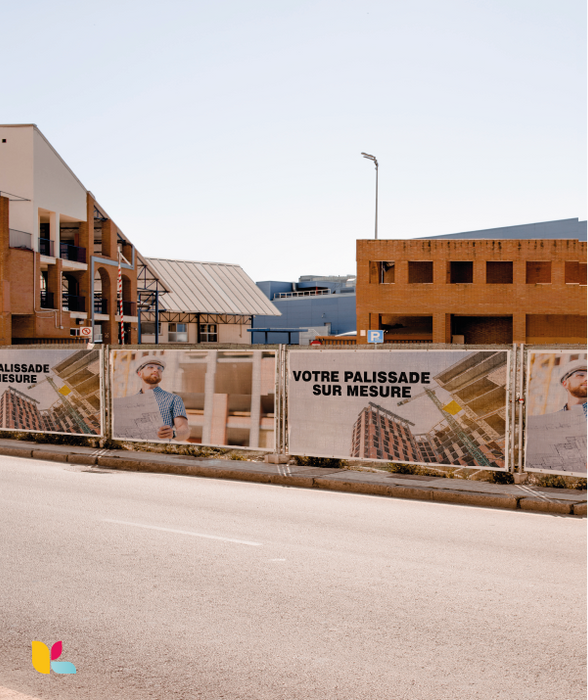 Building palisade cladding