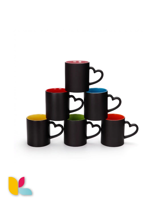 Tasse à anse avec couvercle en inox Tasse à anse avec couvercle en inox