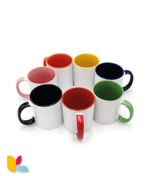 Two-tone mug to personalize