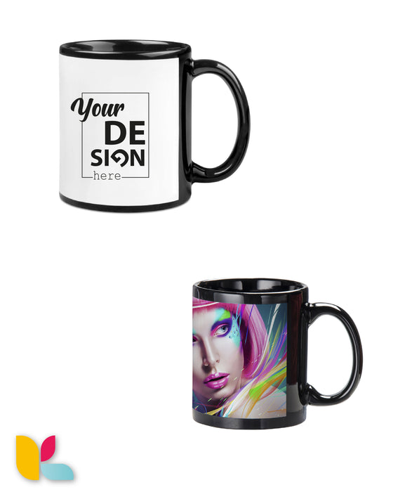 Mug en couleur avec zone imprimable à personnaliser