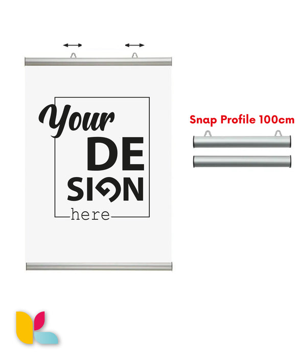 poster snap, affichage promotionnel snap, signalisation snap poster, cadre snap aluminium, affichage facile cadre snap