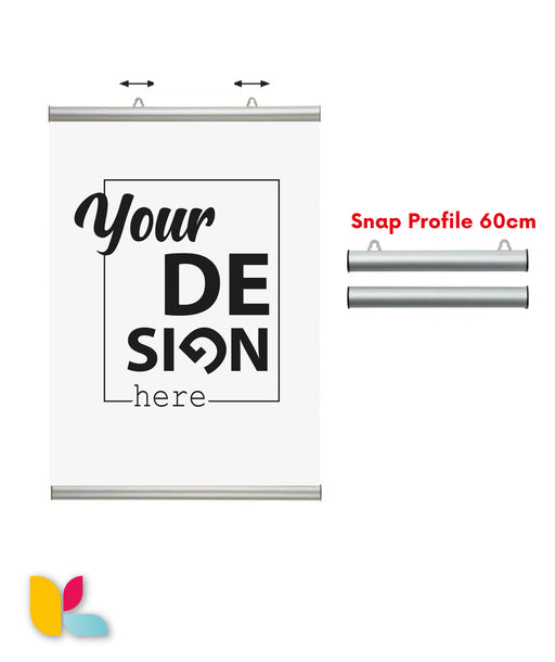 poster snap, affichage promotionnel snap, signalisation snap poster, cadre snap aluminium, affichage facile cadre snap