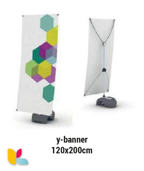 Y-Banner à personnaliser | Kalmaz Digital Printing Solutions