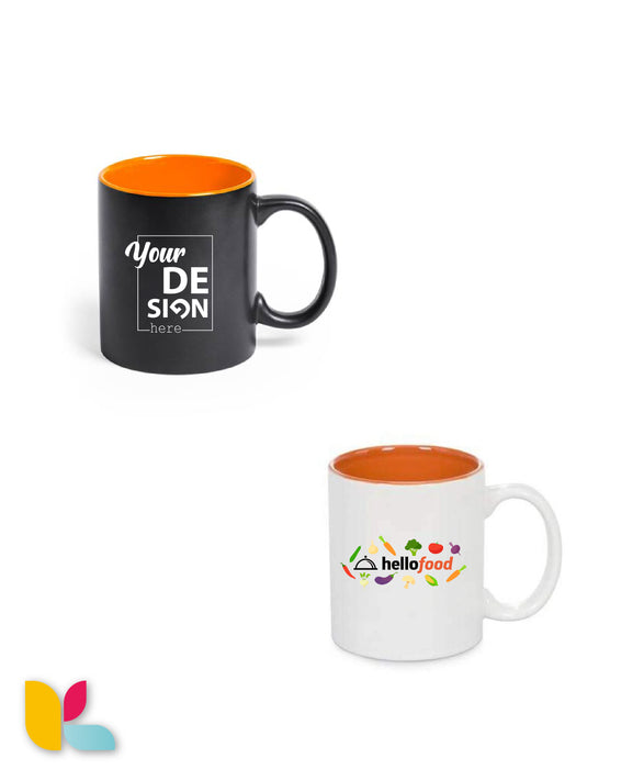 Two-tone magic mug to personalize