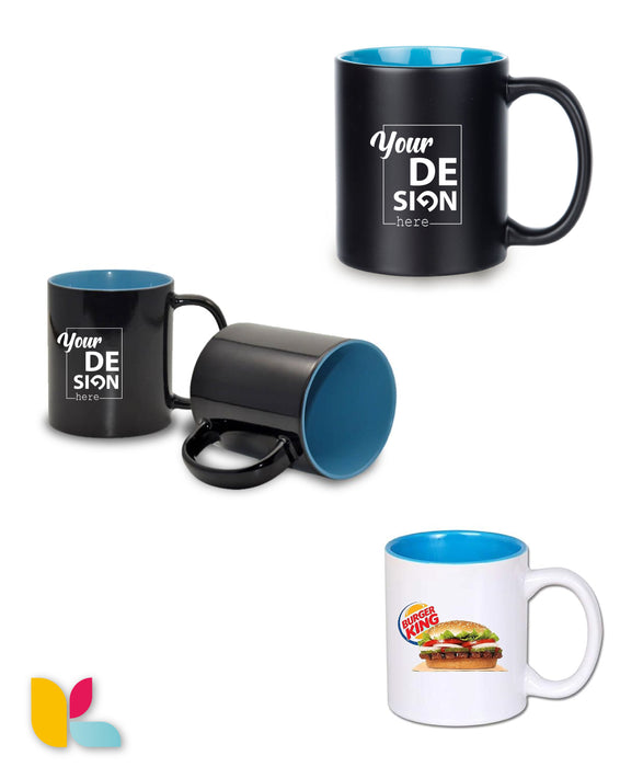 Mug magique bicolore à personnaliser