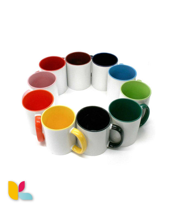 Two-tone mug to personalize