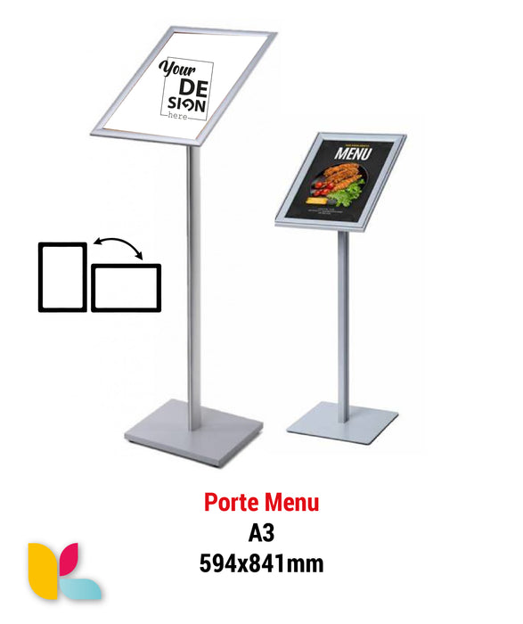 Telescopic Poster Holder on Stand