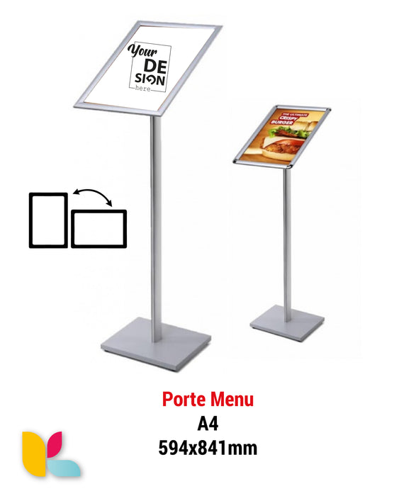 Telescopic Poster Holder on Stand